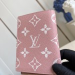 Louis Vuitton M26059 coated canvas passport cover multi color