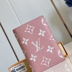 Louis Vuitton M26059 coated canvas passport cover multi color