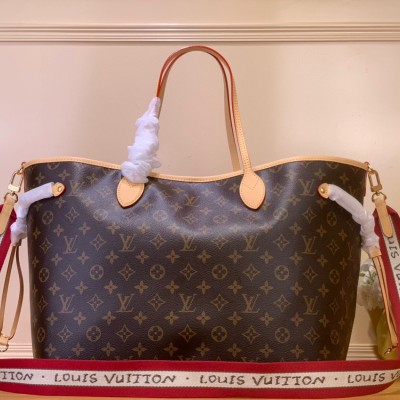 Louis Vuitton - Neverfull Inside Out Large Handbag M15124 – Cat Print