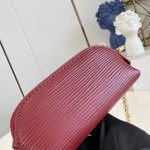 Louis Vuitton Lipstick Mini Cosmetic Pouch Monogram Canvas with Chain
