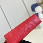 Louis Vuitton Lipstick Mini Cosmetic Pouch Monogram Canvas with Chain