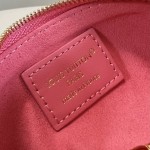 Louis Vuitton Lipstick Mini Cosmetic Pouch Monogram Canvas with Chain