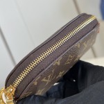 Louis Vuitton Lipstick Mini Cosmetic Pouch Monogram Canvas with Chain