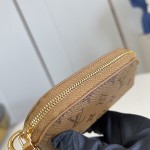 Louis Vuitton Lipstick Mini Cosmetic Pouch Monogram Canvas with Chain