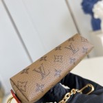 Louis Vuitton Lipstick Mini Cosmetic Pouch Monogram Canvas with Chain