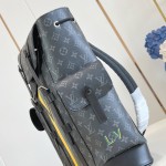 Louis Vuitton Christopher Medium Backpack P01959 Green Replica