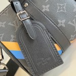 Louis Vuitton Keepall 25 Monogram Eclipse Canvas Bag
