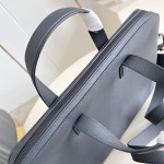 Louis Vuitton Gate briefcase waxed calfskin leather