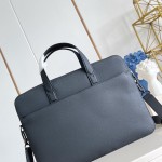 Louis Vuitton Gate briefcase waxed calfskin leather
