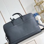 Louis Vuitton Weekender Bag waxed calfskin leather M26075