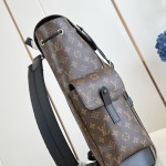 Louis Vuitton Christopher Medium Backpack replica in blue with Mon Monogram