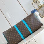 Louis Vuitton Keepall Bandoulière 50 Monogram Eclipse travel bag replica