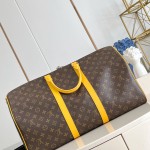 Louis Vuitton Keepall Bandoulière 50 Monogram Eclipse travel bag replica