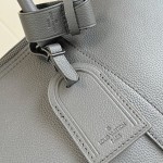 Louis Vuitton Keepall Bandoulière 50 replica travel bag in waxed calfskin leather