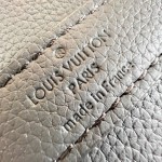 Louis Vuitton Keepall Bandoulière 50 replica travel bag in waxed calfskin leather