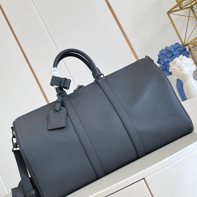 Louis Vuitton - Keepall Bandoulière 50 Travel Bag Waxed Calfskin Leather M26118