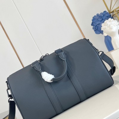 Louis Vuitton - Keepall Bandoulière 35 LV Aerogram Waxed Calfskin Handbag M15249