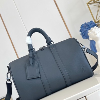 Louis Vuitton - Keepall Bandoulière 35 LV Aerogram Waxed Calfskin Handbag M15249