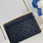 Louis Vuitton Wallet On Chain Rosy replica Monogram Empreinte leather
