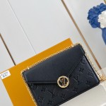 Louis Vuitton Wallet On Chain Rosy replica Monogram Empreinte leather