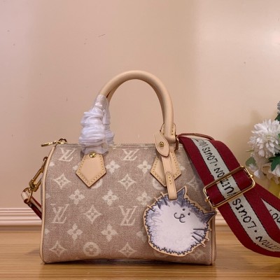 Louis Vuitton - SPEEDY BANDOULIÈRE 20 Handbag M15151 Meowgram Edition