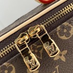 Louis Vuitton M83079 Nice Beauty Pouch – Monogram Canvas with VVN Handles & Vuittonite Lining