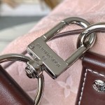 Louis Vuitton Keepall Bandoulière 50 Pharrell Williams x Nigo Edition in Monogram Suede Leather with Climbing Hook Buckle and Metal Plaque