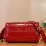 Louis Vuitton Speedy P9 Bandoulière 25 M24425 - Brown Crocodile-Embossed Leather Handbag with Monogram