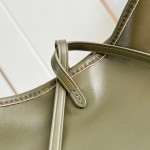 Louis Vuitton CarryAll Vibe MM Handbag in Monogram Empreinte Leather with Detachable LV Tag