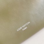 Louis Vuitton CarryAll Vibe MM Handbag in Monogram Empreinte Leather with Detachable LV Tag