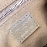 Louis Vuitton CarryAll Vibe MM Handbag in Monogram Empreinte Leather with Detachable LV Tag