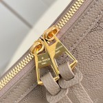 Louis Vuitton M25904 Mahina Hand It All PM – Perforated Calf Leather with Detachable Leather Strap & Woven Chain Handle