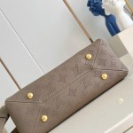Louis Vuitton M25904 Mahina Hand It All PM – Perforated Calf Leather with Detachable Leather Strap & Woven Chain Handle