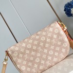 Louis Vuitton Escape Handbag with Meowgram Pattern and Leather Cat Detail from LV Travels with Grace Coddington Collection