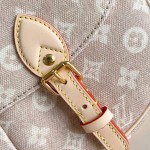 Louis Vuitton Escape Handbag with Meowgram Pattern and Leather Cat Detail from LV Travels with Grace Coddington Collection