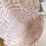 Louis Vuitton Escape Handbag with Meowgram Pattern and Leather Cat Detail from LV Travels with Grace Coddington Collection