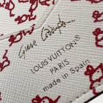 Louis Vuitton M25753 Monogram Passport Holder LV Travels With Grace Coddington Illustration