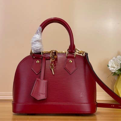Louis Vuitton - Sac Alma BB M25562 - Burgundy / Water Ripple