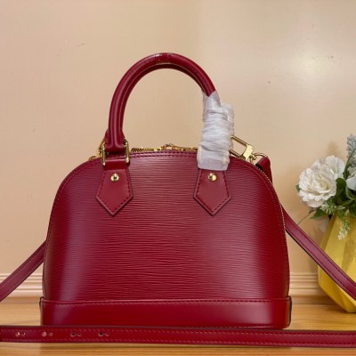 Louis Vuitton - Sac Alma BB M25562 - Burgundy / Water Ripple
