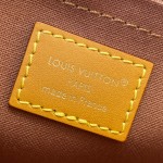 Louis Vuitton Satchel Mini Bag M26805 - Monogram Canvas with Aged Leather and Metallic Hardware