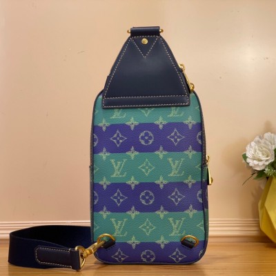 Louis Vuitton - Sac Avenue Slingbag PM M26419 Blue Green