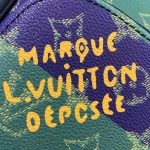 Louis Vuitton Sac Avenue Slingbag PM M26419 - Blue-Green Monogram Heritage Canvas with Shoulder Strap
