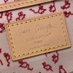 Louis Vuitton Montsouris Small Backpack M15135 featuring Meowgram pattern and detachable cat-shaped key pouch