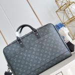 Louis Vuitton Weekender M11512 Monogram Eclipse Canvas Handbag