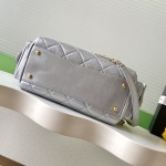 Chanel 25K Bowling Bag AS5791 in Black, Red, Beige, and Silver