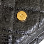 Chanel 25K Bowling Bag AS5791 in Black, Red, Beige, and Silver