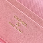 Chanel 25BLP Handle Box Bag Caviar Calfskin Black Gold Hardware