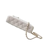 Chanel 25BLP Handle Box Bag Caviar Calfskin Black Gold Hardware