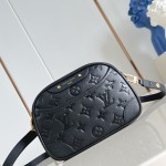 Louis Vuitton Tiny Camera Bag in Monogram Empreinte with Gold Hardware and Adjustable Shoulder Strap