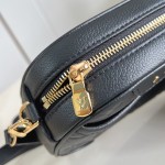 Louis Vuitton Tiny Camera Bag in Monogram Empreinte with Gold Hardware and Adjustable Shoulder Strap